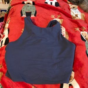 Athleta High Neck Tank Top